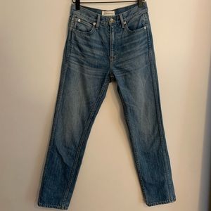 SLVRLAKE Virginia Slim Denim Size 25